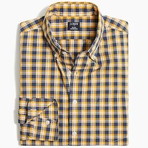 J. Crew Men's Fkex Washed Shirt New Size Large